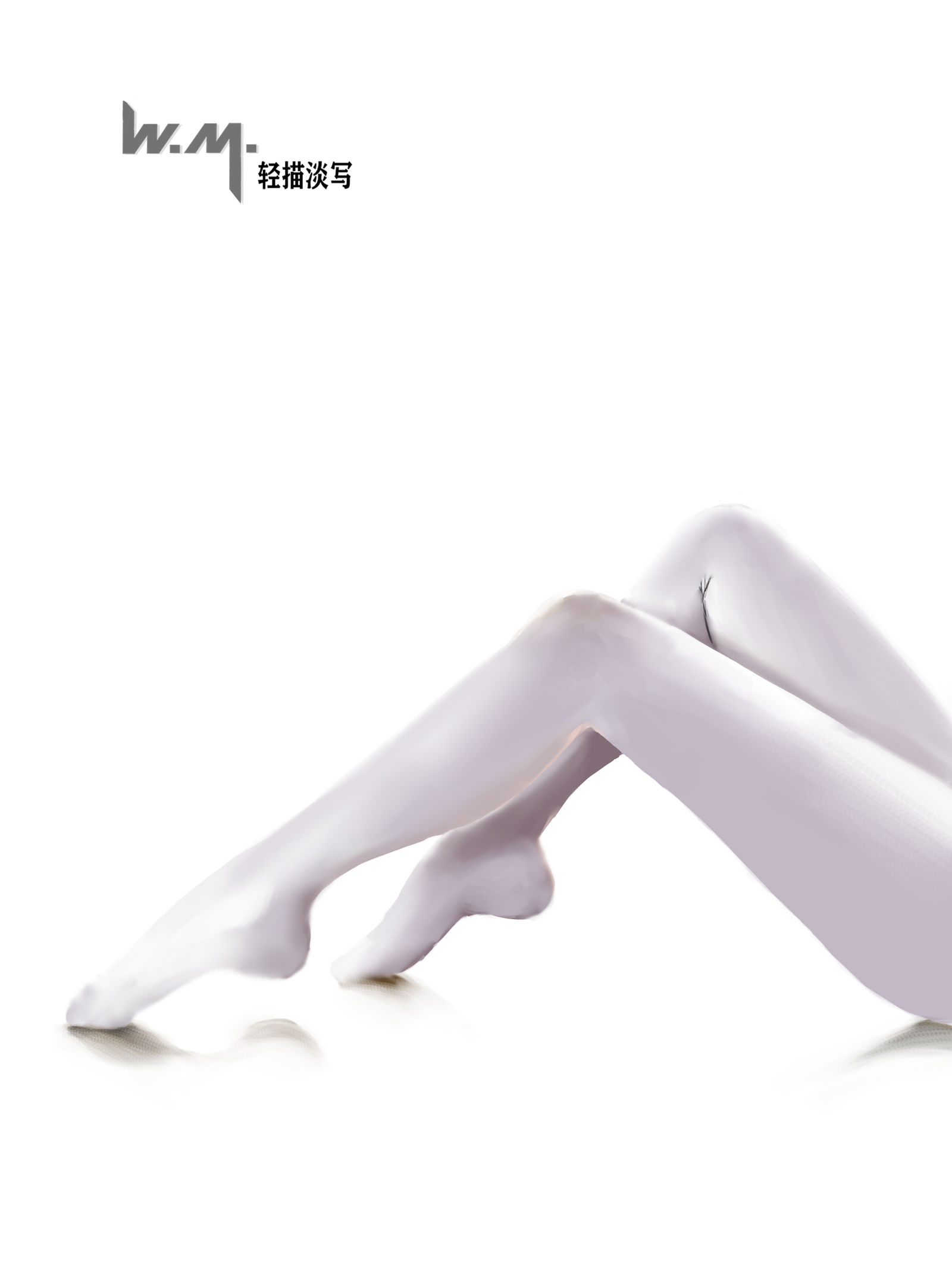 美腿系列-美女白丝