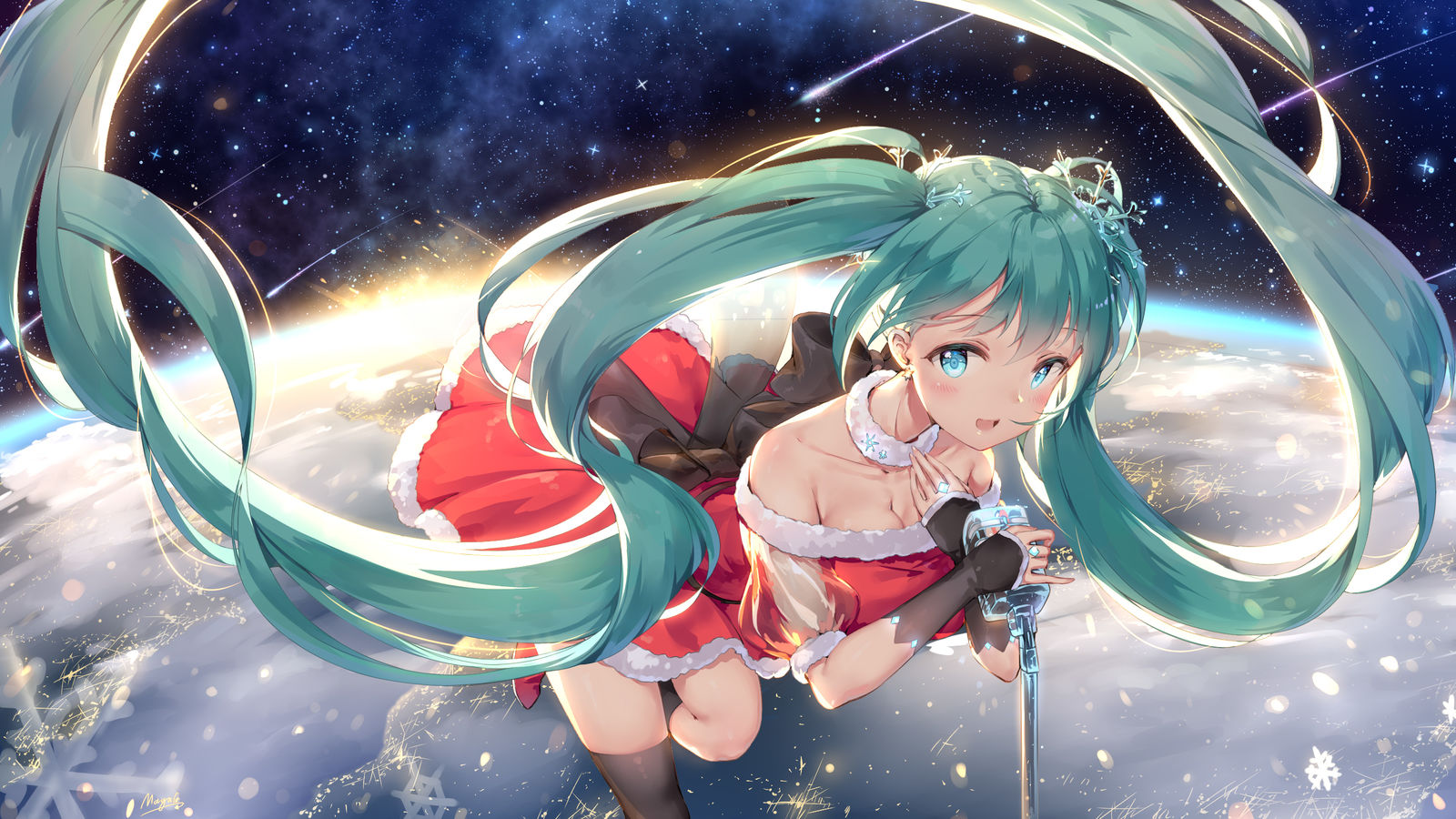 初音未来插画图片壁纸