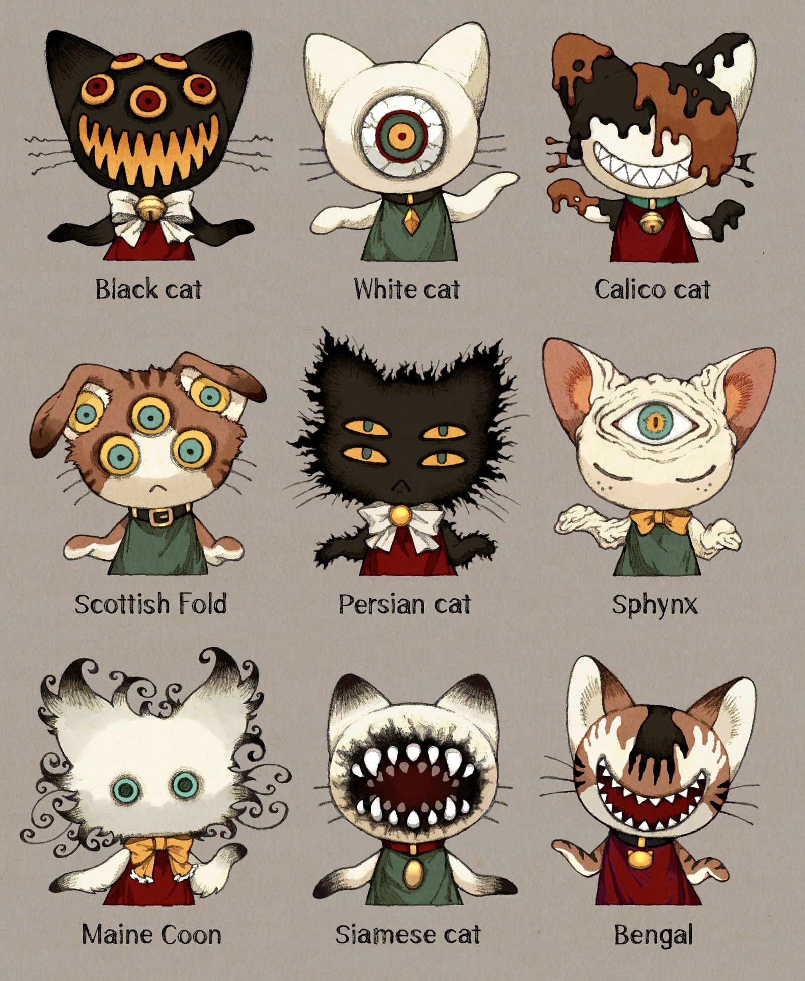 Monster cats