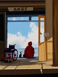 分享一个残疾人的头像【每个残疾人都有一个梦想】你的梦想是什么插画图片壁纸