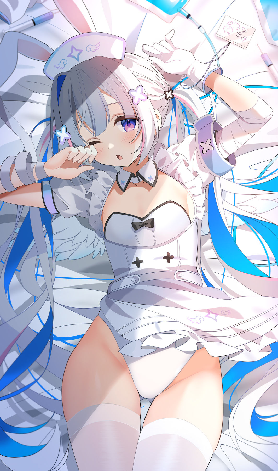 bunny nurse~插画图片壁纸