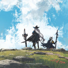 The Knights` Treasure插画图片壁纸
