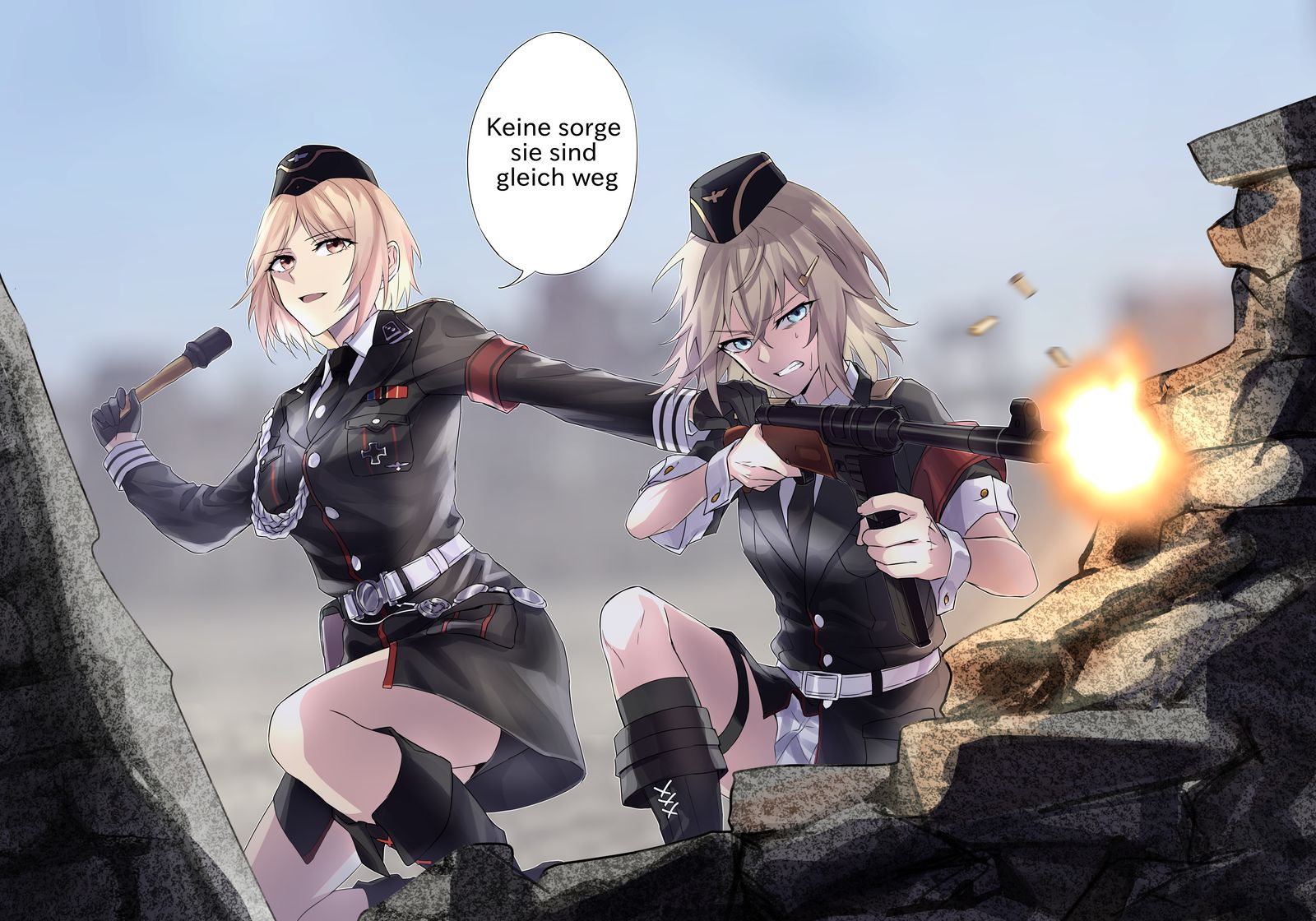 MP40 & MP41-MP41(ドールズフロントライン)少女前线MP40