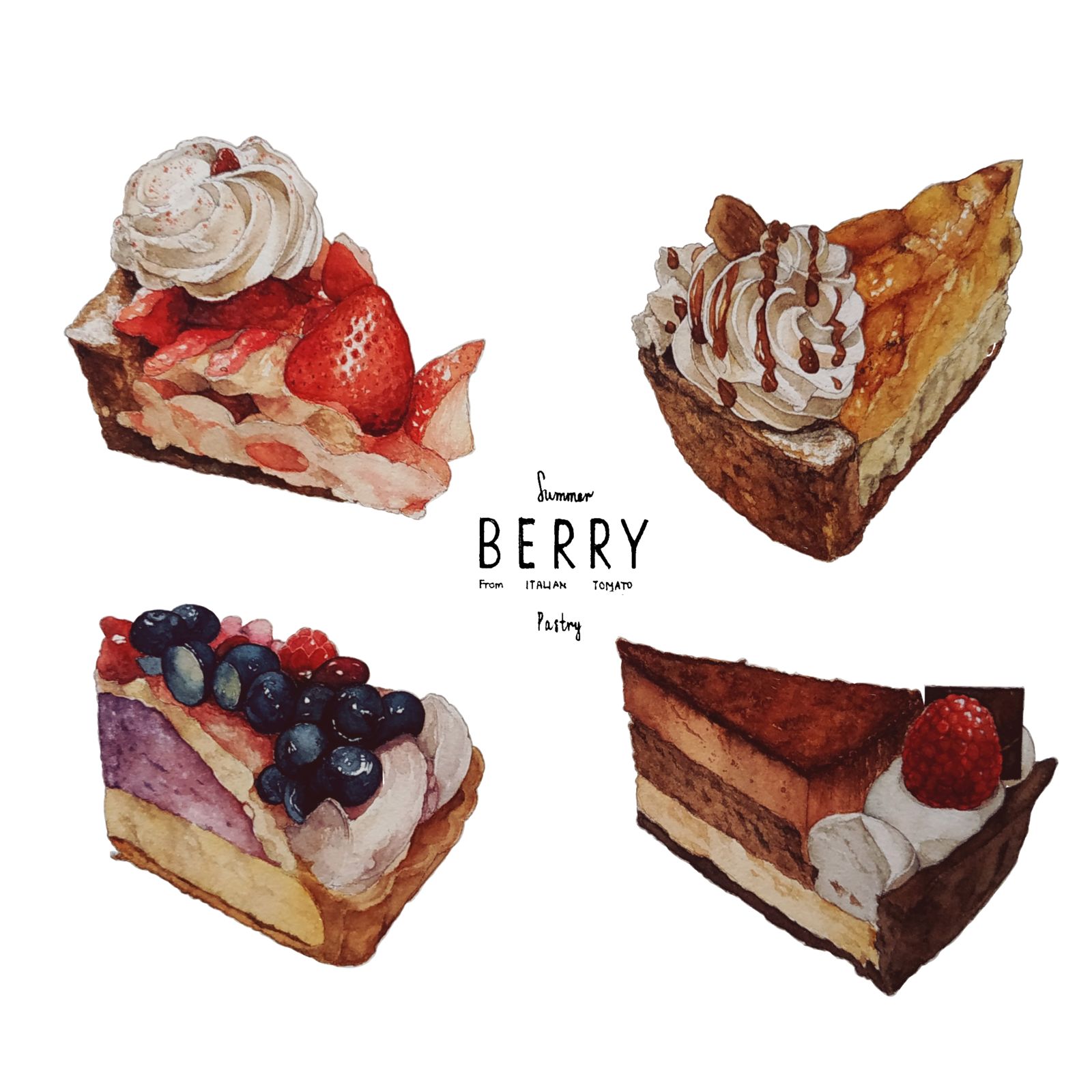 Summer Berry Pastry
