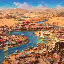 Heaving sand Market map插画图片壁纸