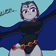 Raven插画图片壁纸