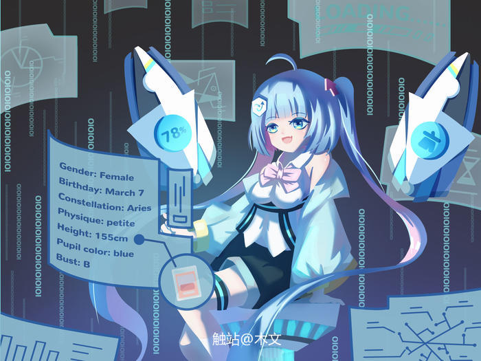 毒霸少女插画图片壁纸