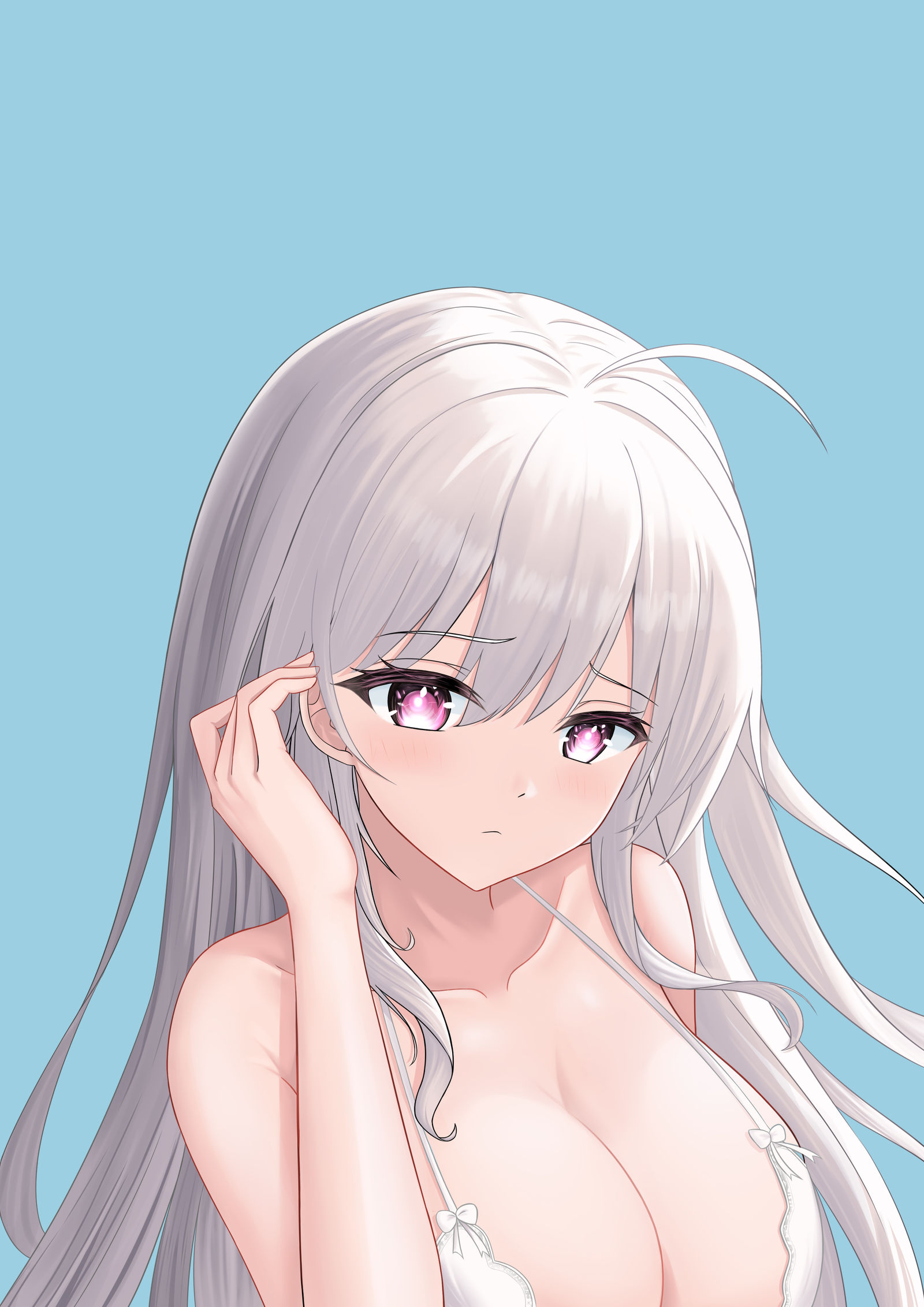 新线稿上色插画图片壁纸