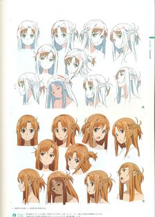刀剑神域第二季人物设定 Asuna亚丝娜插画图片壁纸