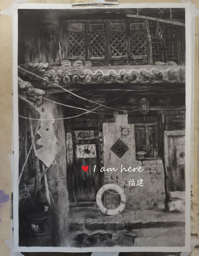 素描风景插画图片壁纸