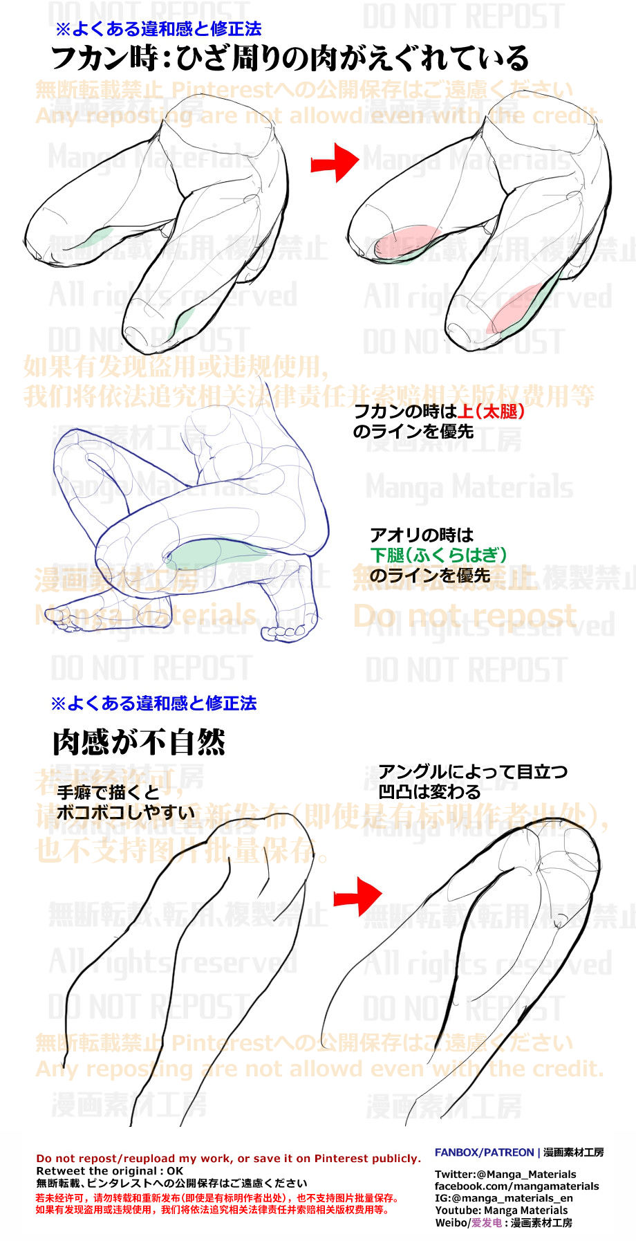 个人笔记：腿部的肉感插画图片壁纸