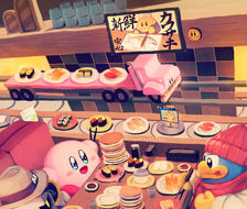 寿司卡比-Wii組厨师川崎