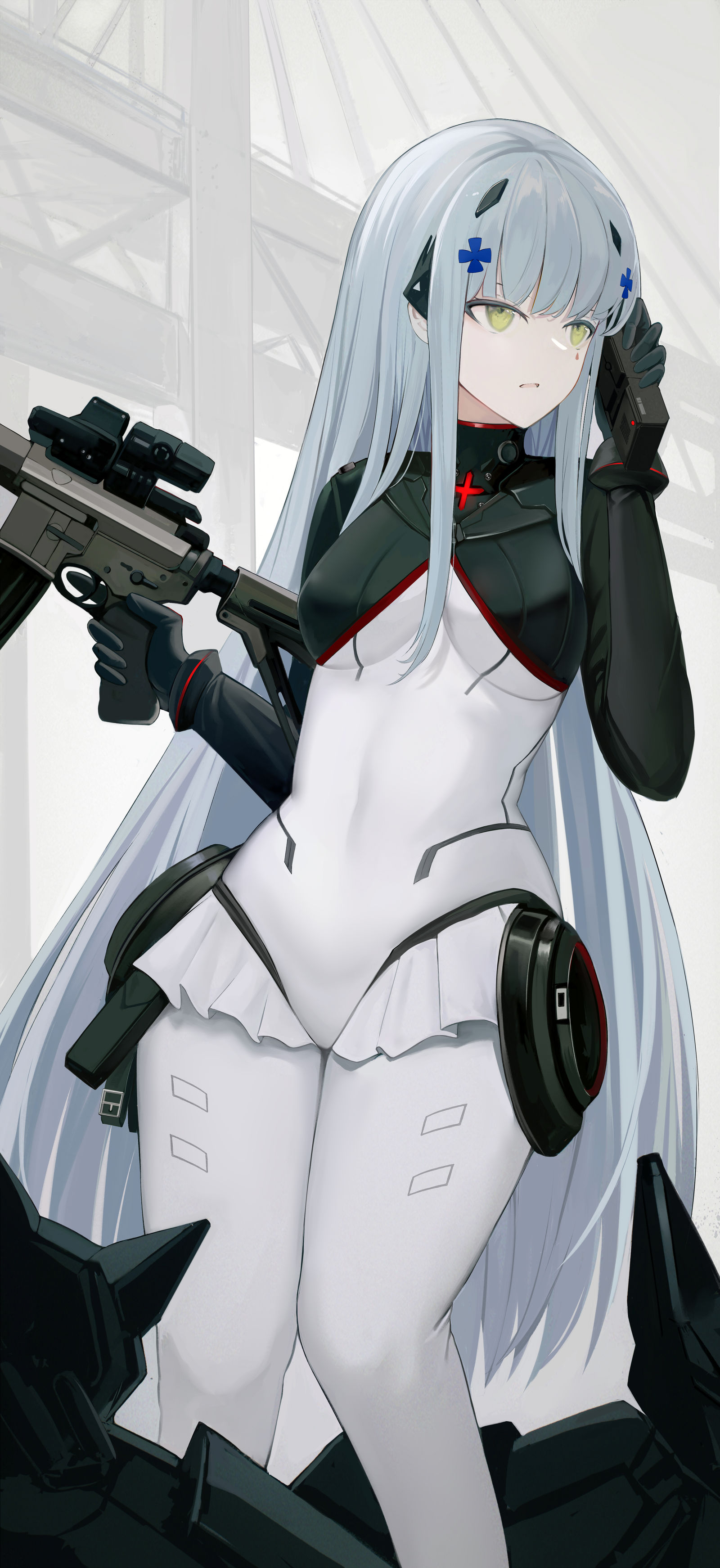 HK416插画图片壁纸