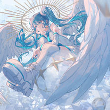 Angel Miku插画图片壁纸