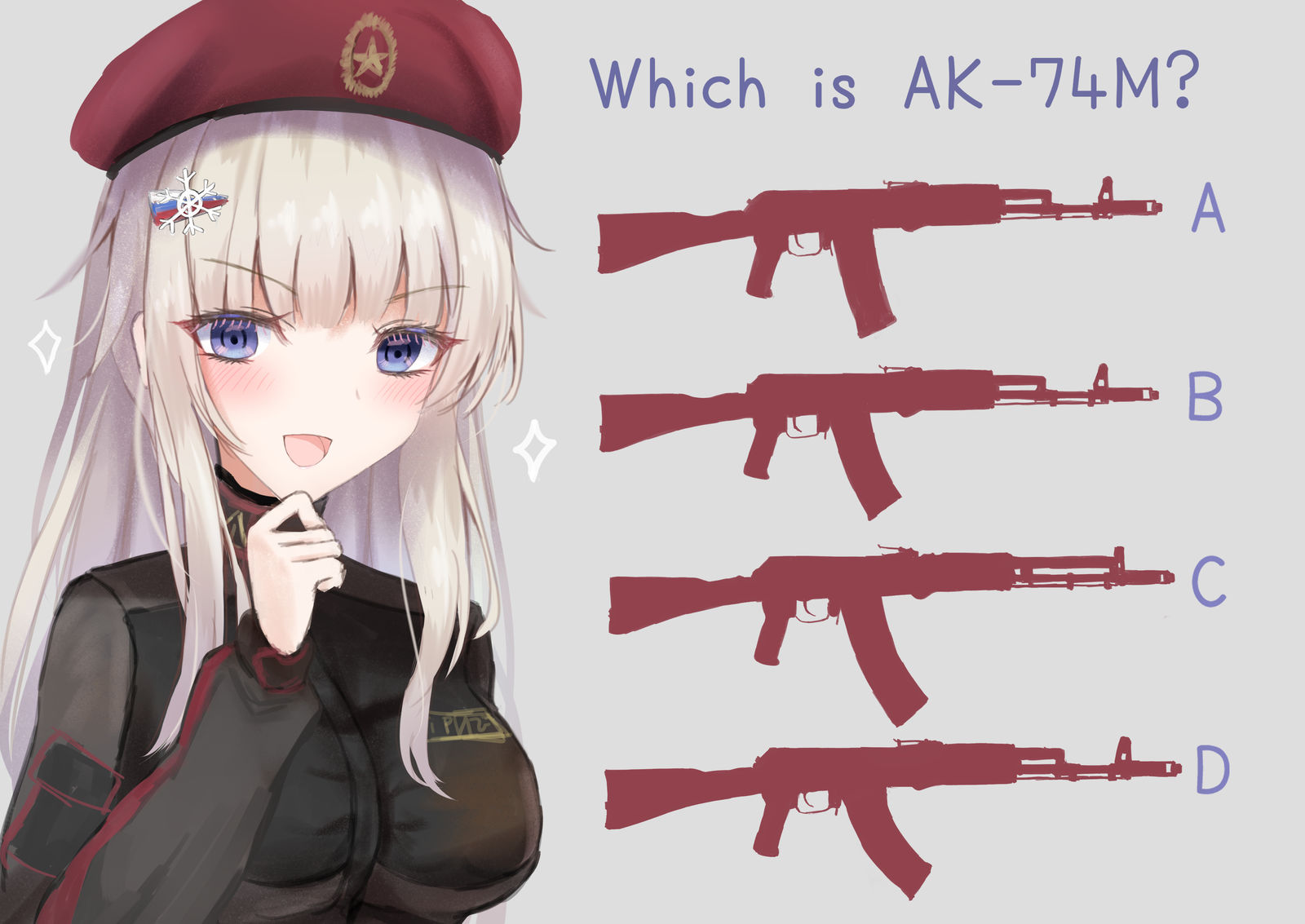 Which is AK-74M?