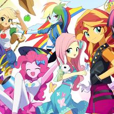 You're my Equestria Girls!插画图片壁纸