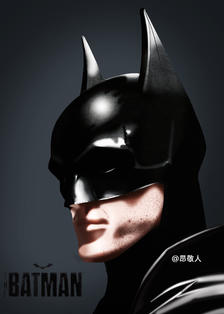 蝙蝠侠肖像头像同人高清图