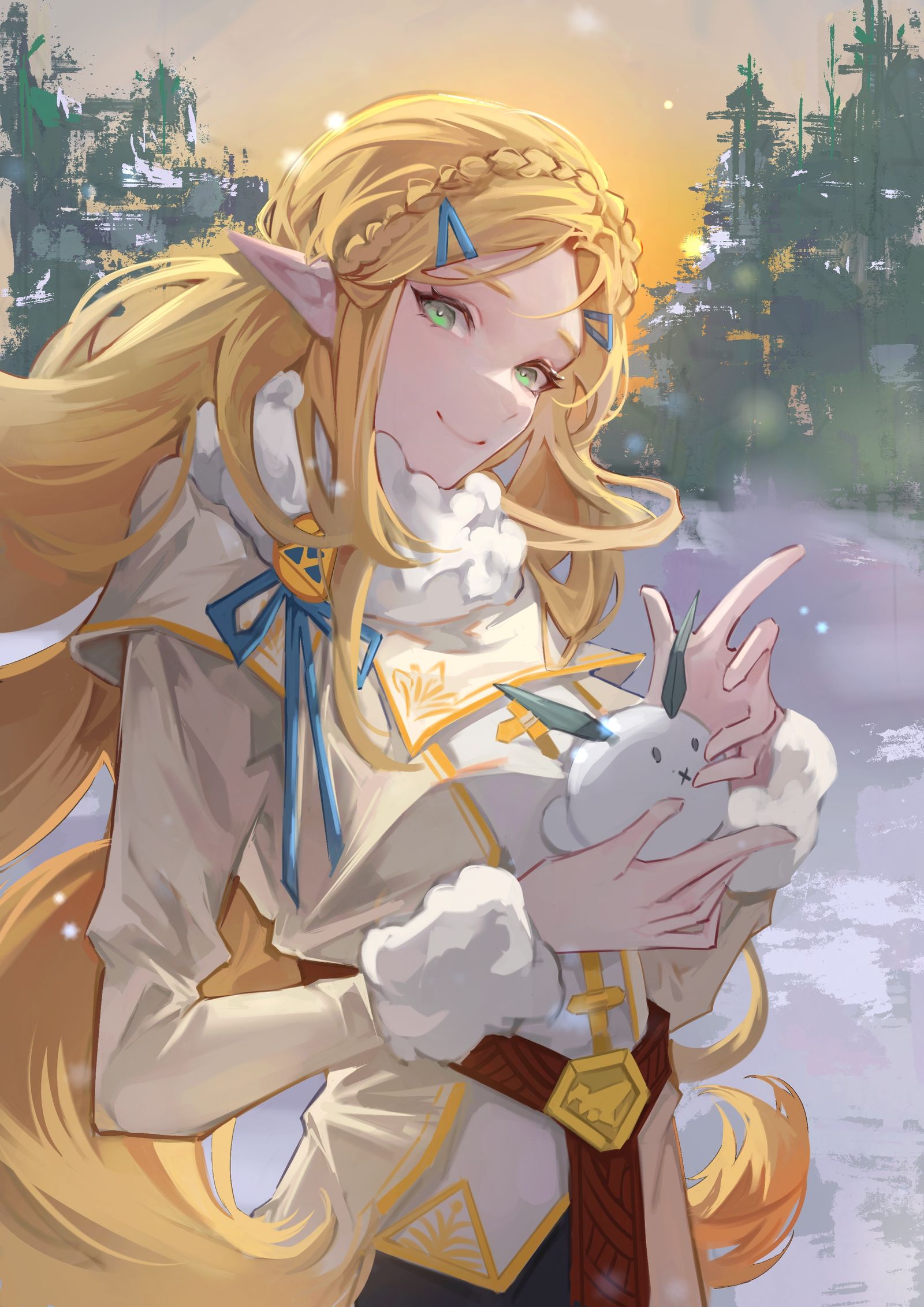 塞尔达插画图片壁纸