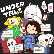 【UNDERTALE+kiyo】※有剧透插画图片壁纸