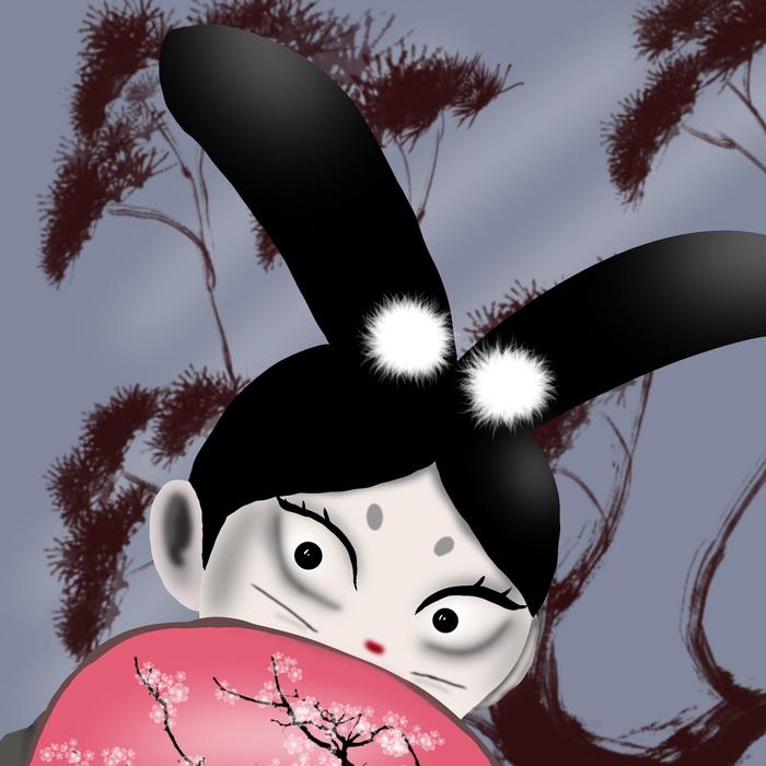 中国奇谭 兔子小姐插画图片壁纸