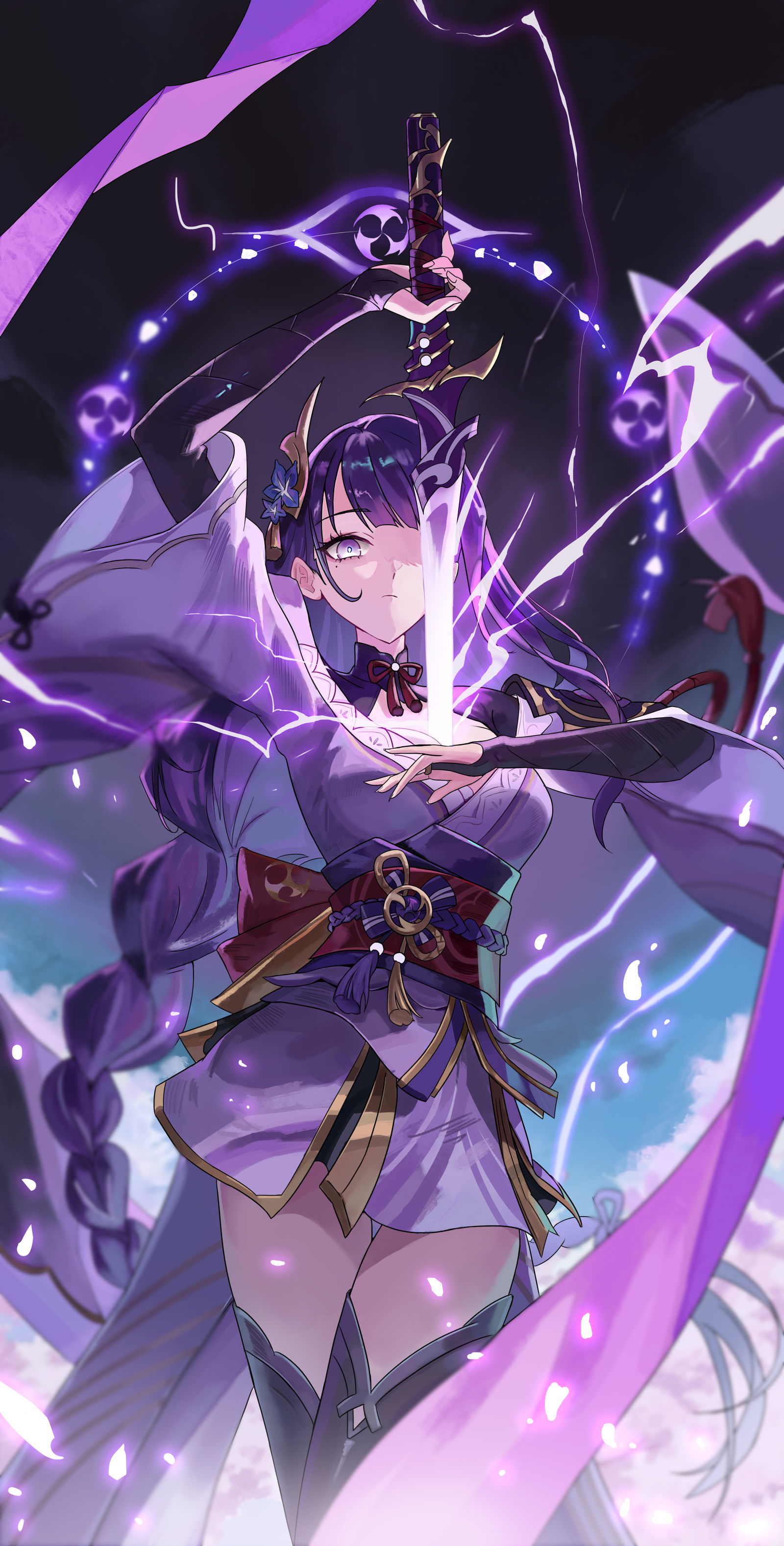 二次元原神风格立绘插画速出接设子