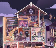 中世纪奇幻街景系列｜魔女的面包屋