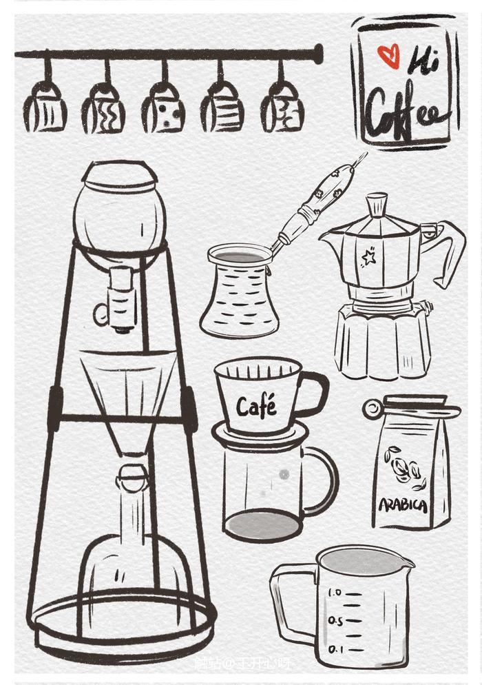 插画|coffee time!插画图片壁纸