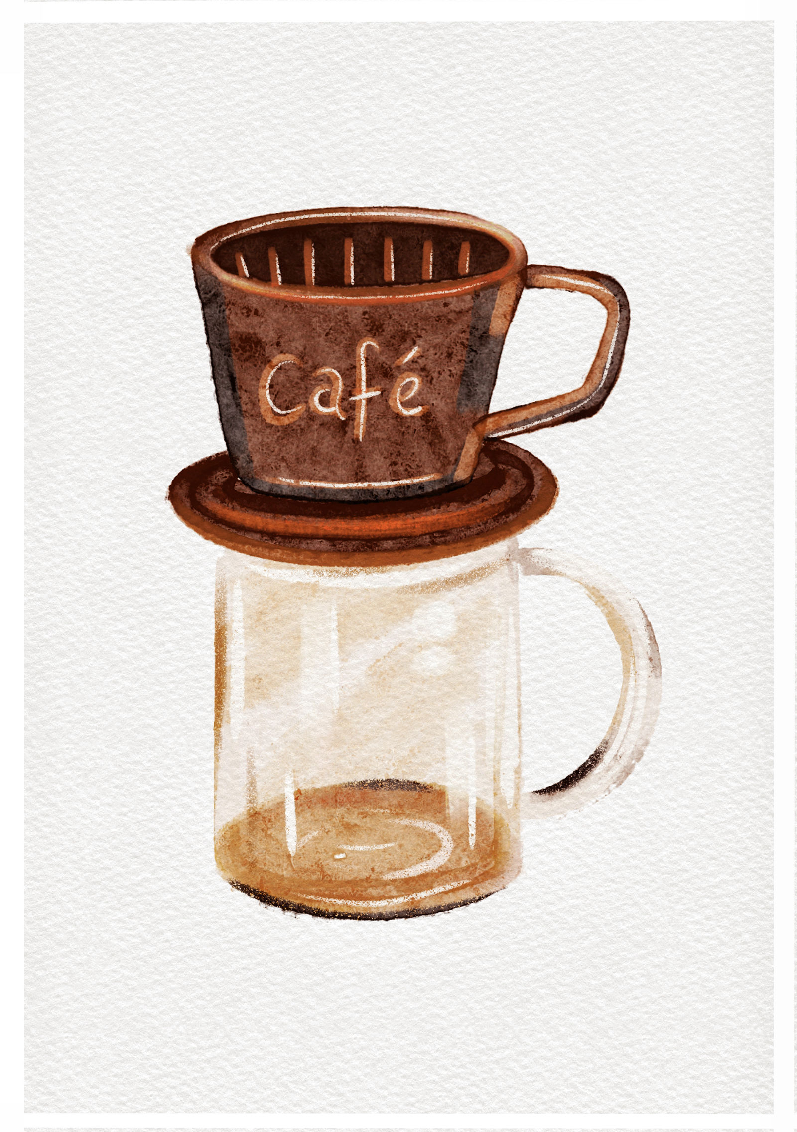 插画|coffee time!插画图片壁纸