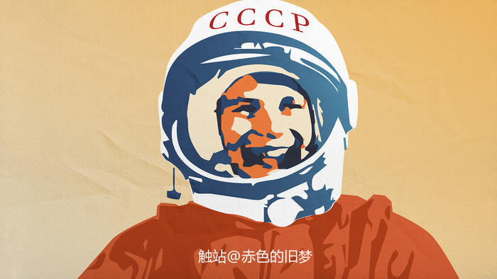 苏联海报风插画：苏联历史大事件插画图片壁纸