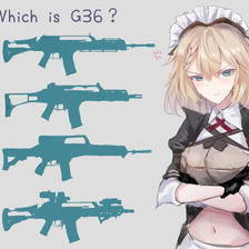 Which is G36?头像同人高清图