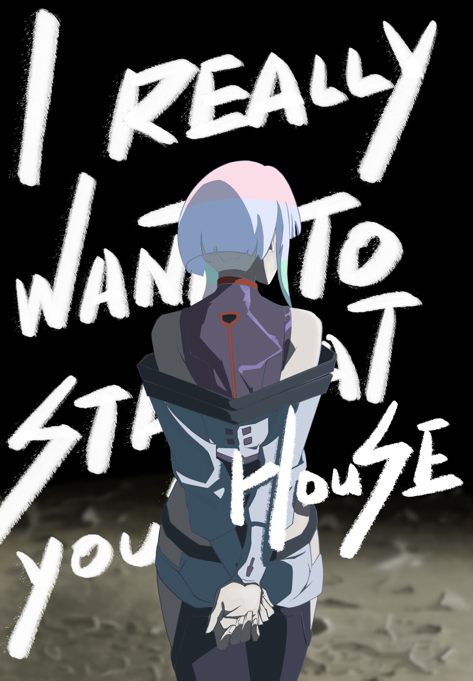 I really want to stay at your house插画图片壁纸