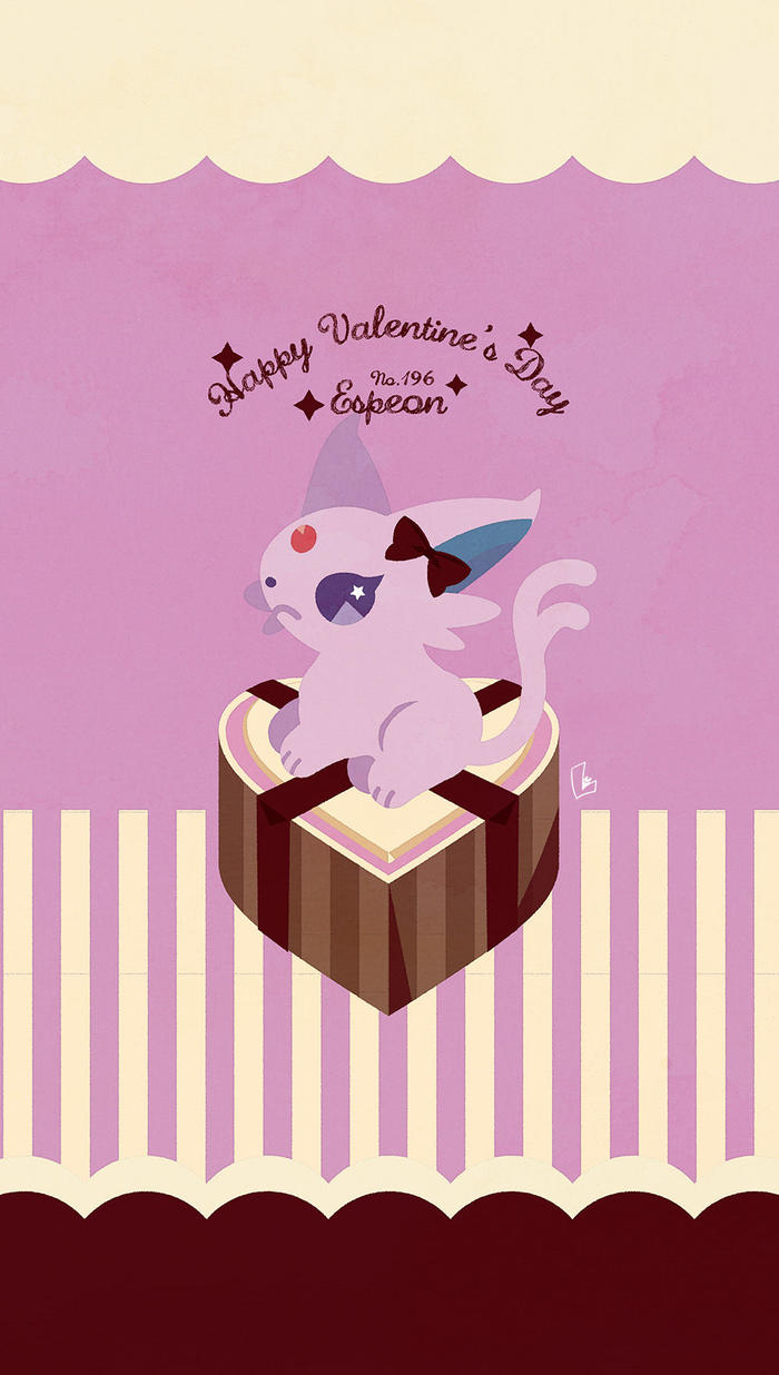  Happy Valentine's Day 插画图片壁纸