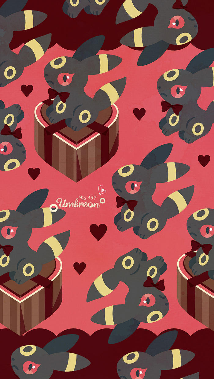  Happy Valentine's Day 插画图片壁纸