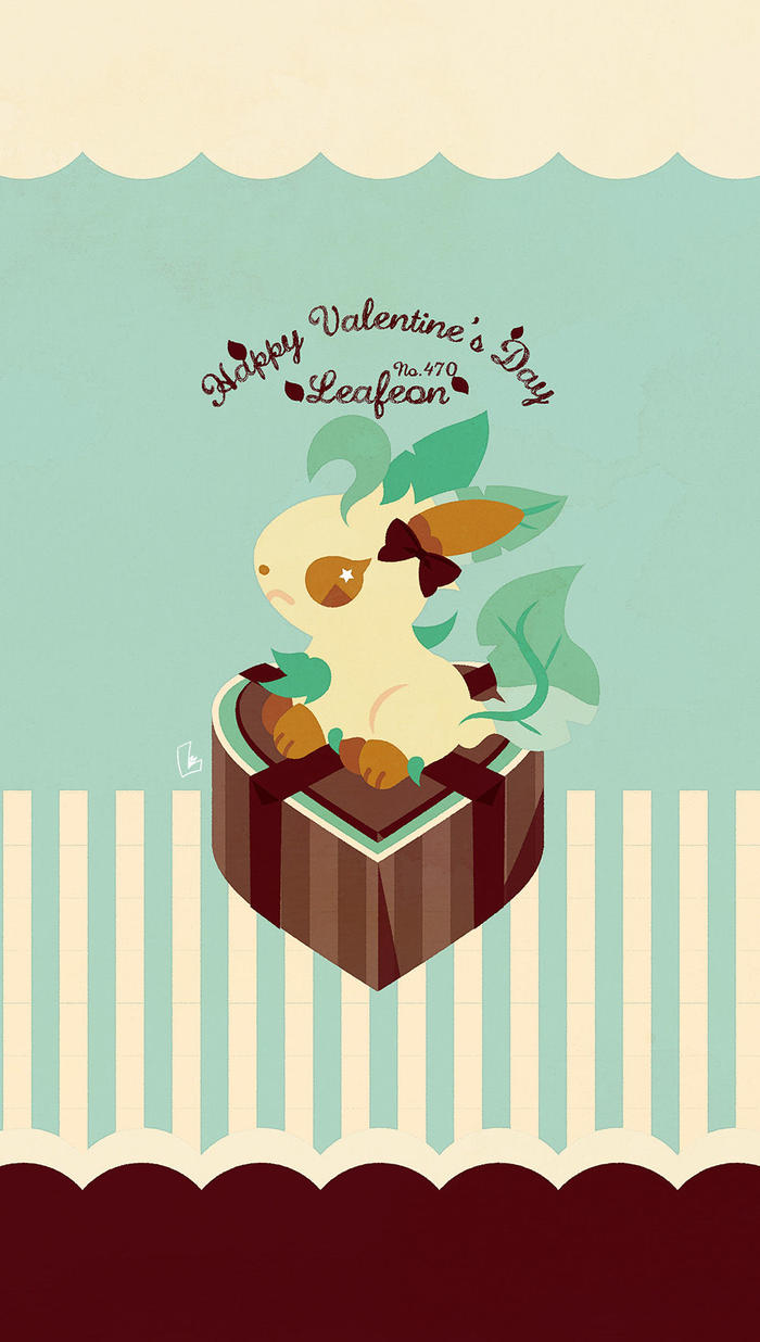  Happy Valentine's Day 插画图片壁纸