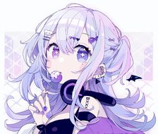紫×小悪魔-女孩子原创