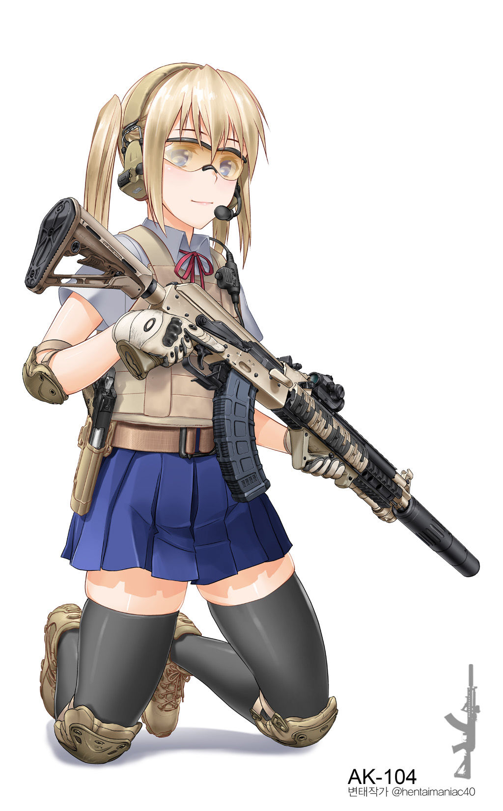 AK104娘-军人Military