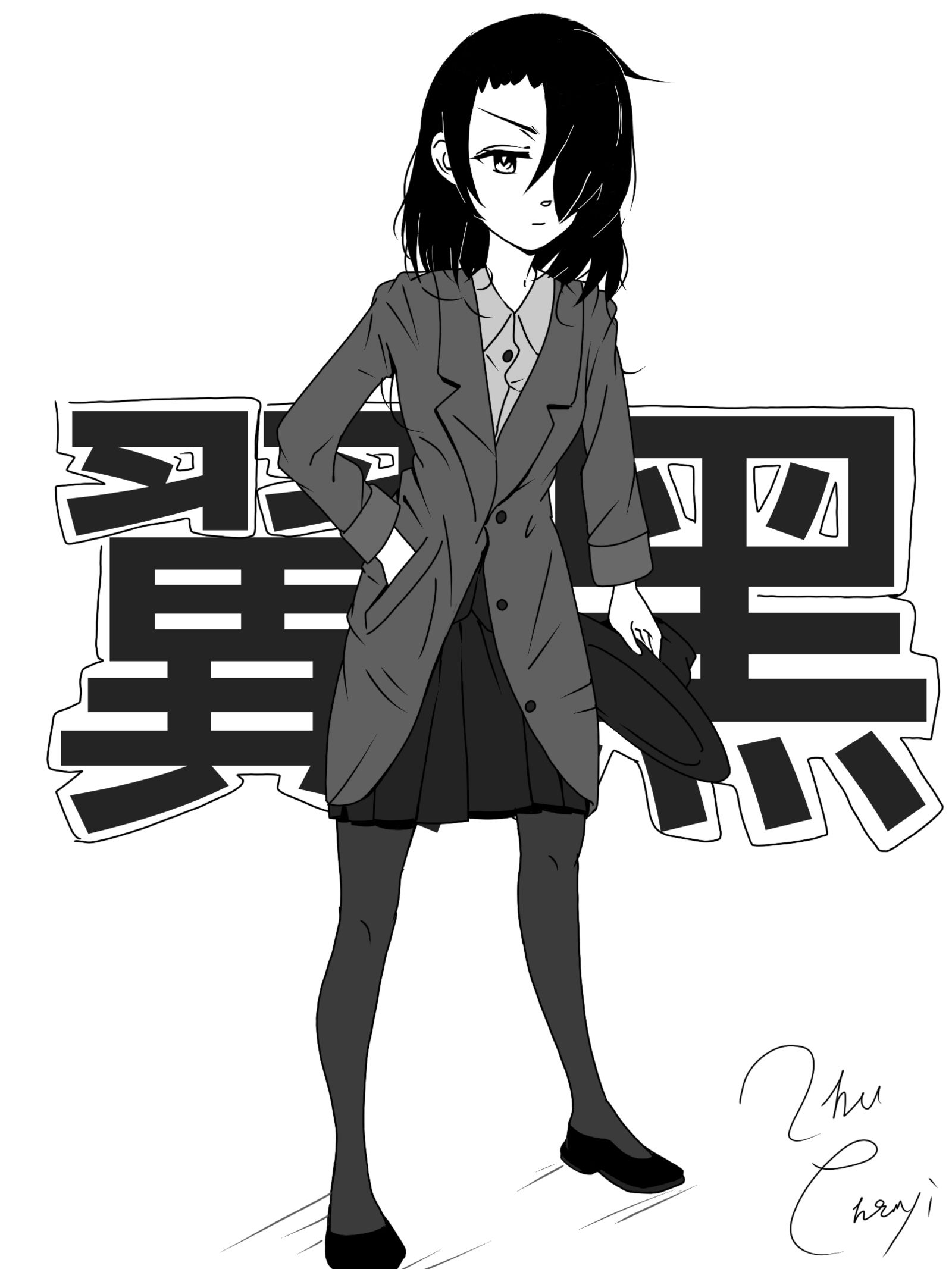 动漫人物插画图片壁纸