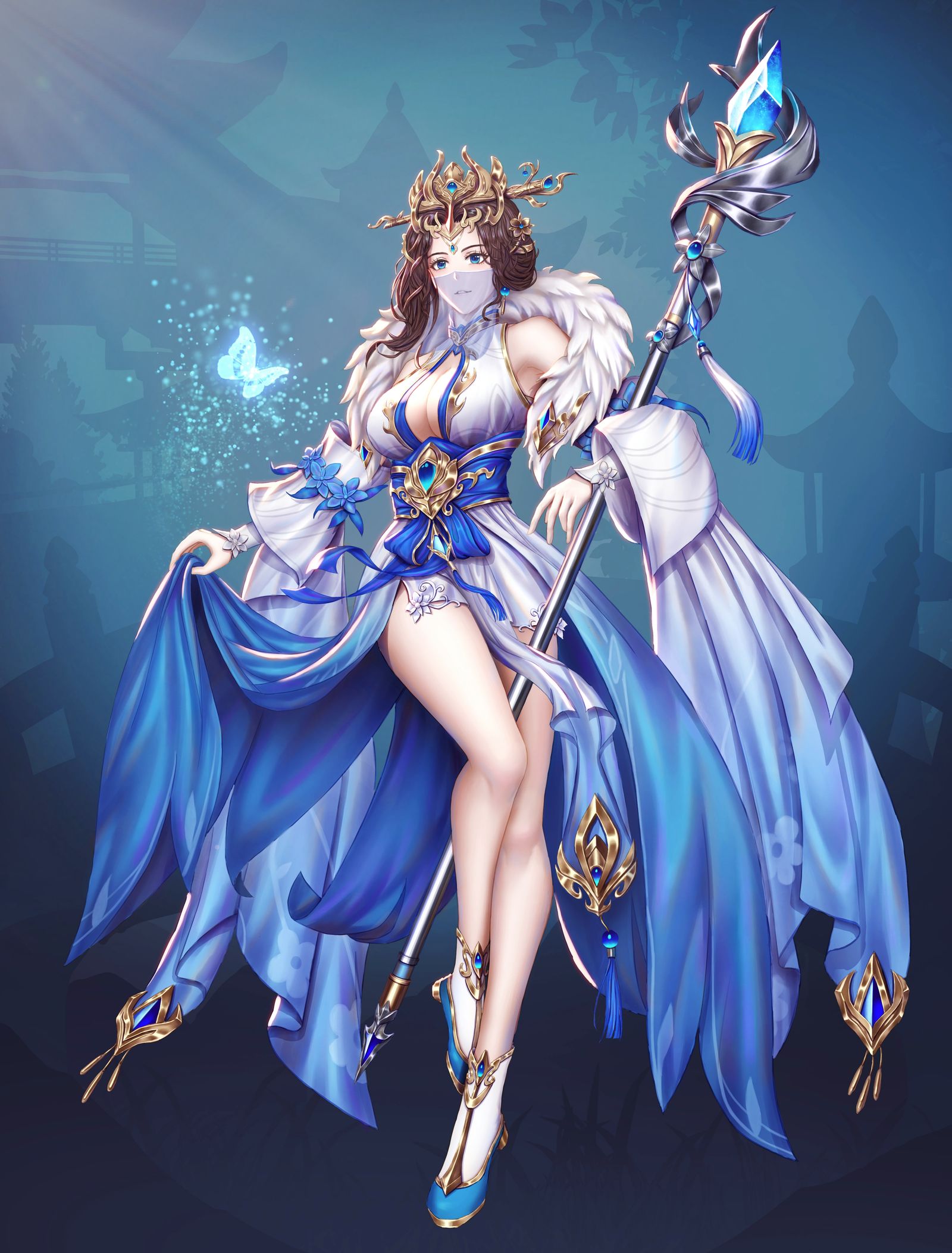 各种风格的立绘插画图片壁纸