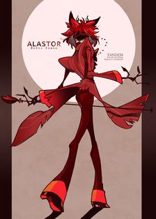 Alastor插画图片壁纸