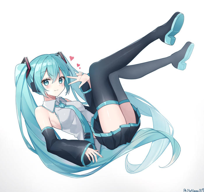 初音未来插画图片壁纸