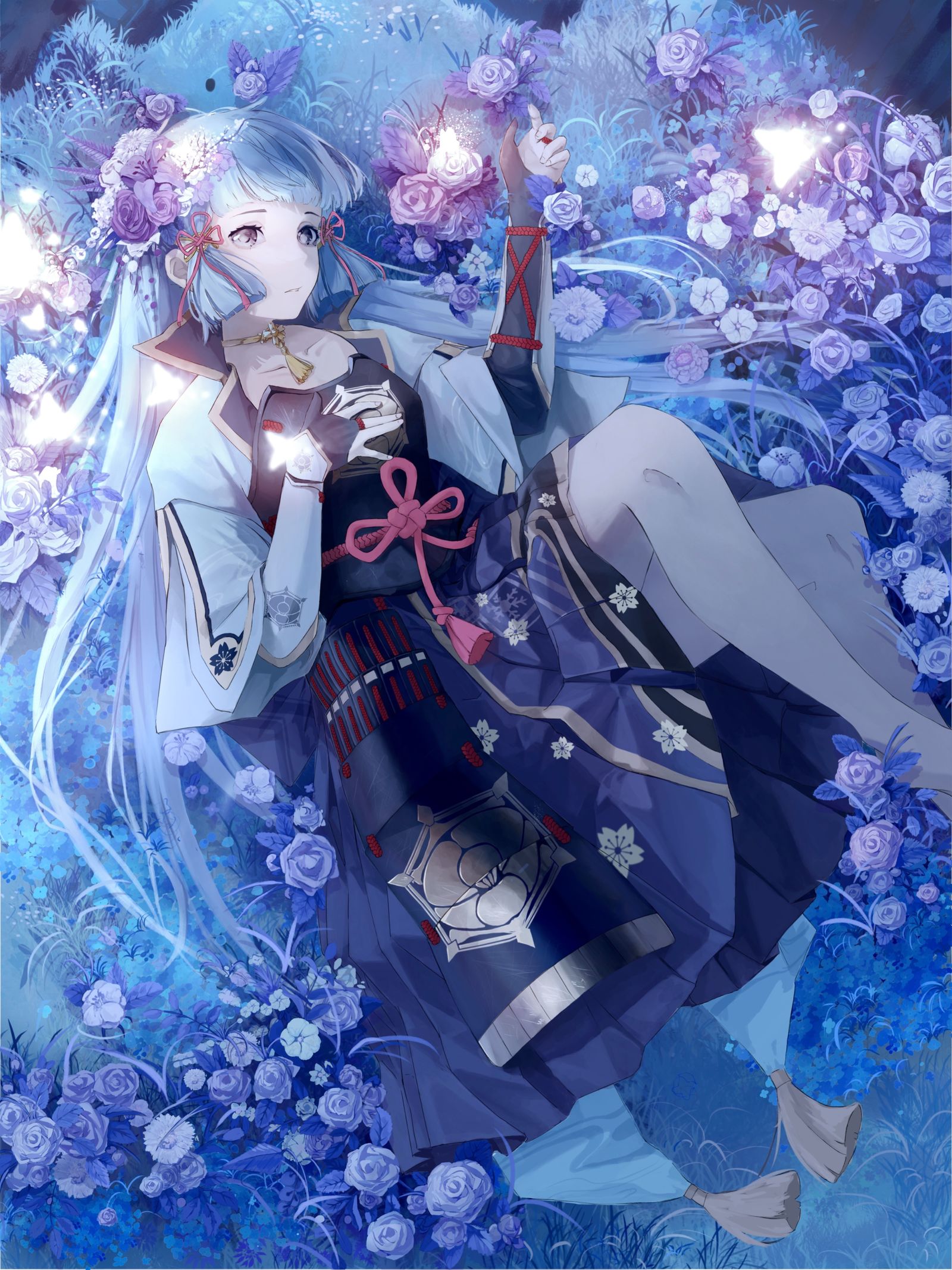 神里绫华插画图片壁纸