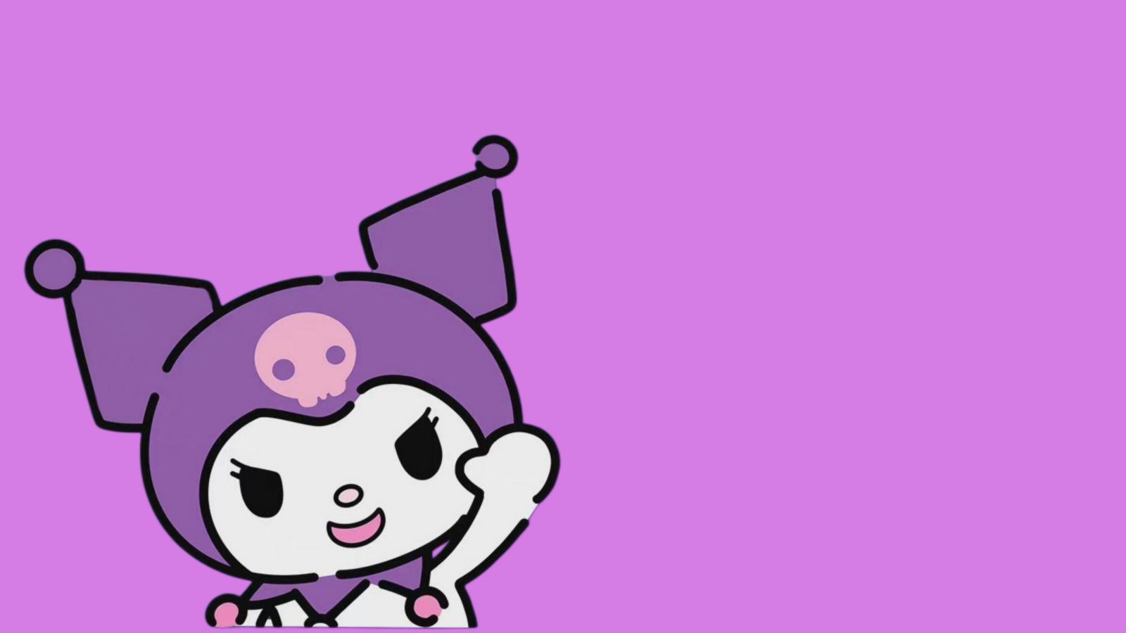 imac kuromi 壁纸插画图片壁纸