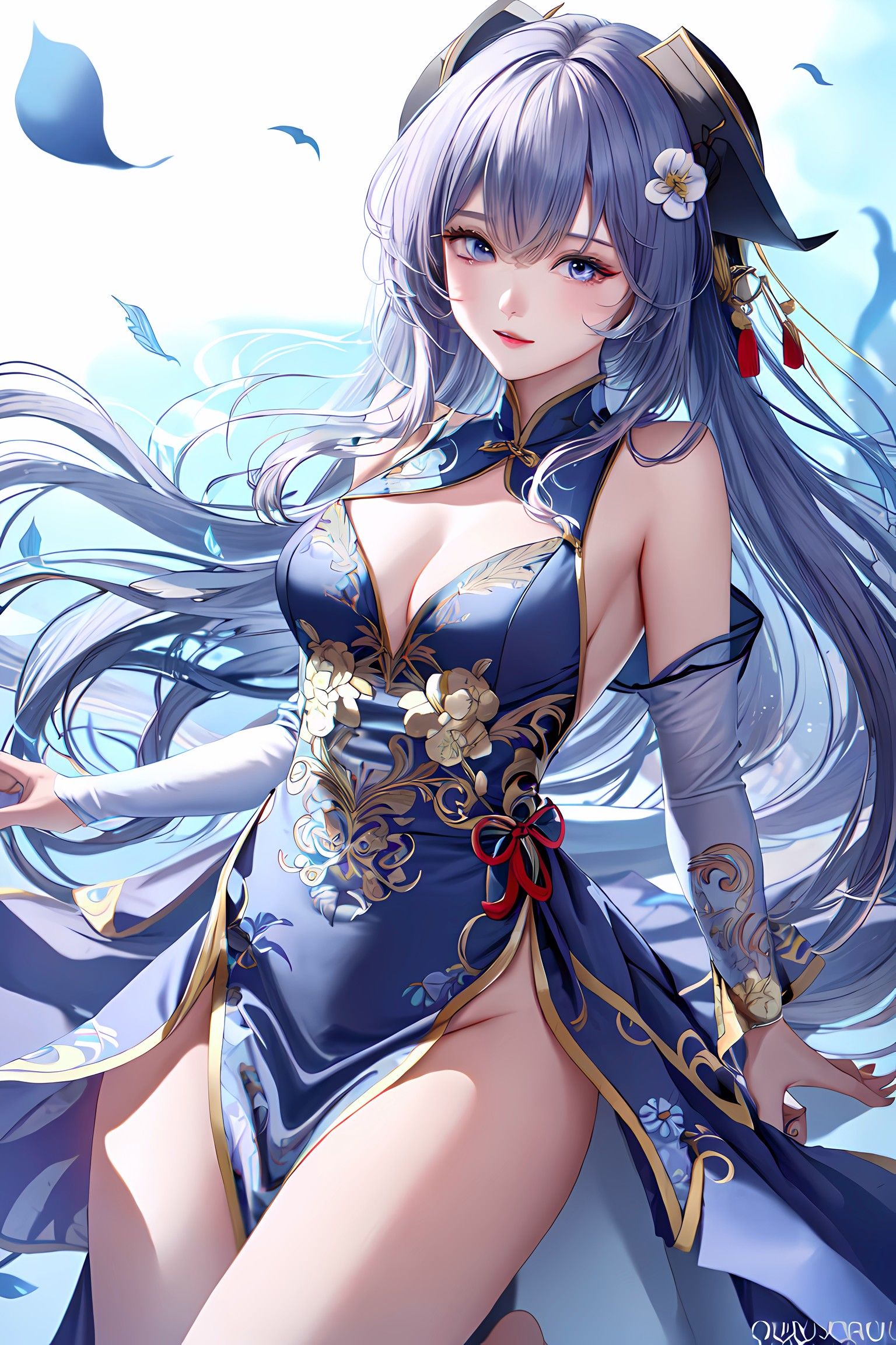 萝莉美女绝美双峰~插画图片壁纸