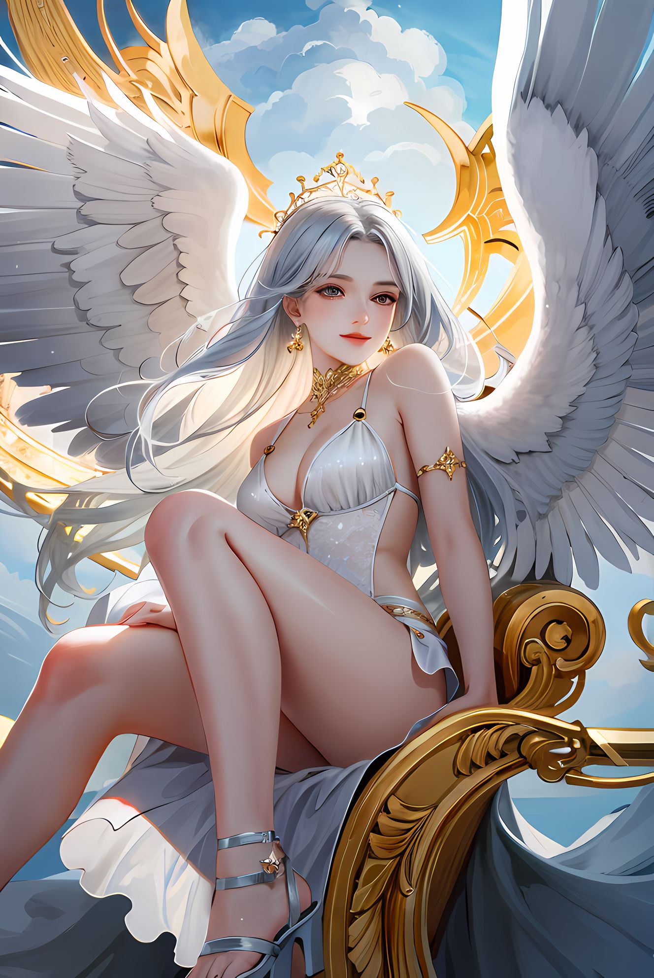 羽翼天使-2.5D写实angel wings