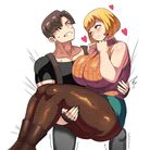 Leon carrying thicc Ashley