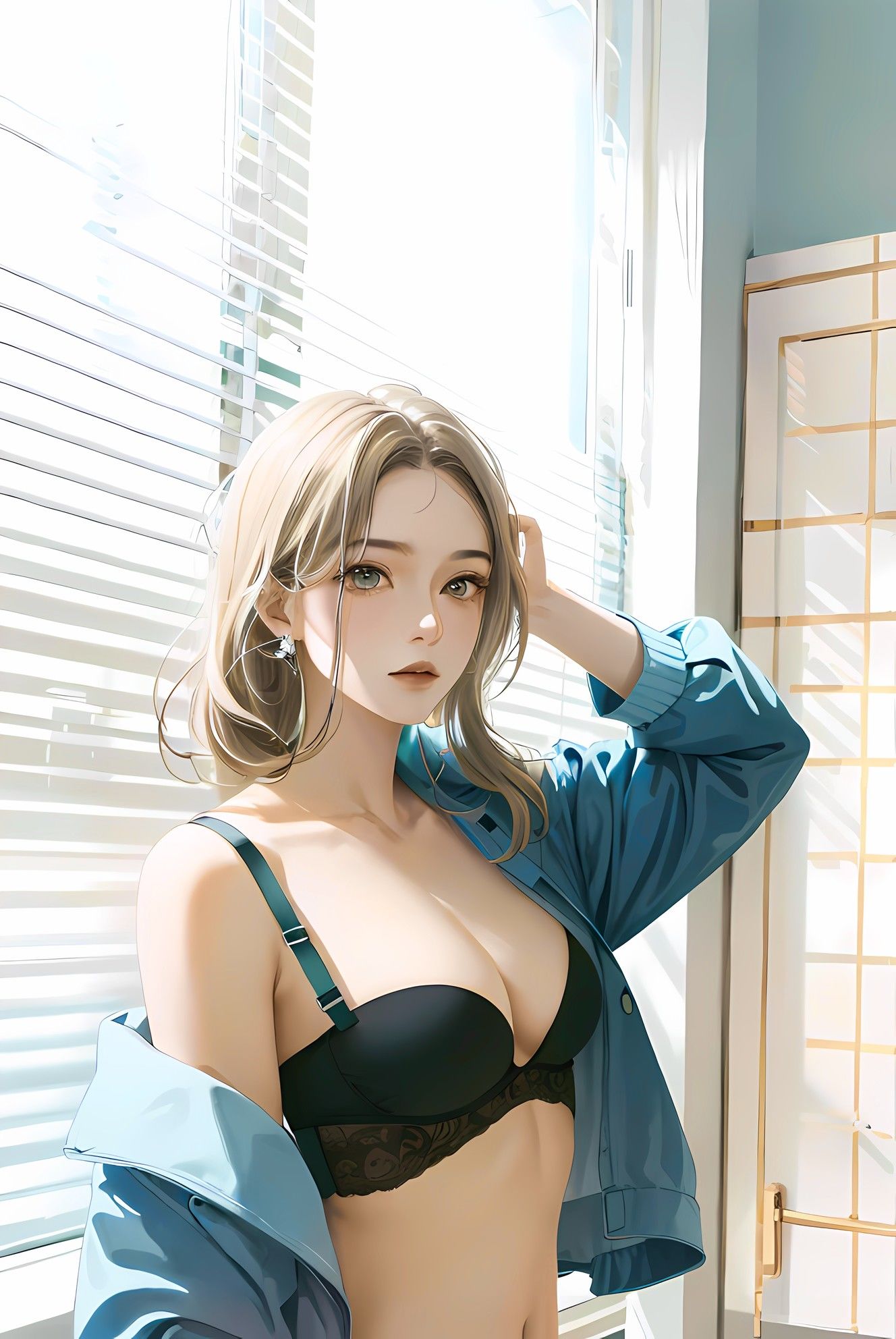 一片阳光……插画图片壁纸