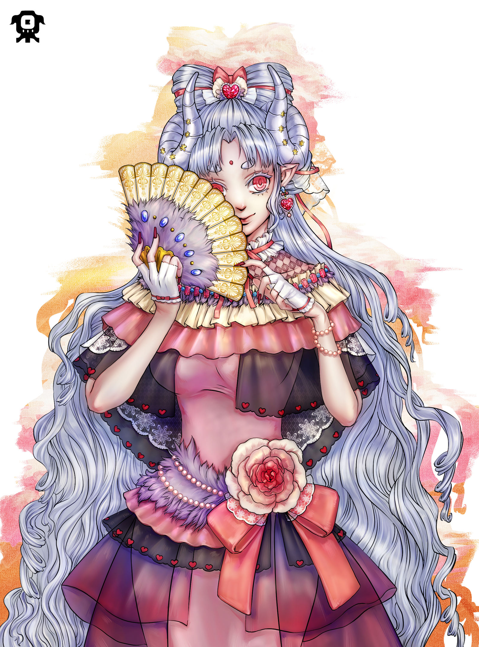 女王的新造型插画图片壁纸