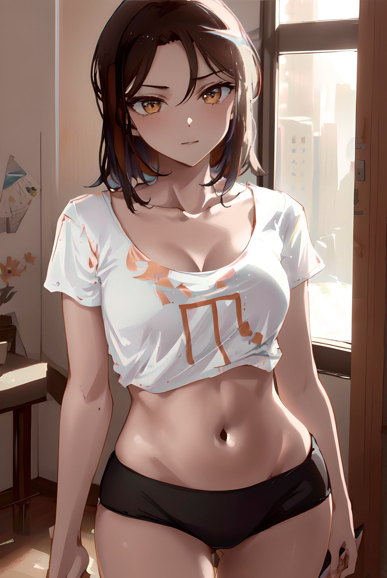 少女私房照插画图片壁纸