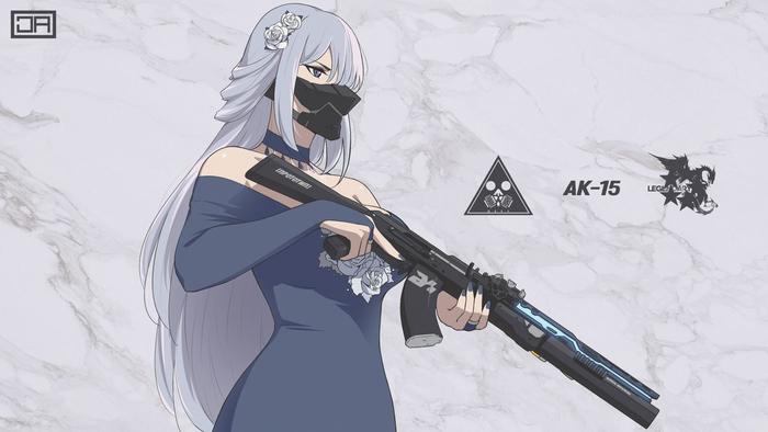 AK-15插画图片壁纸