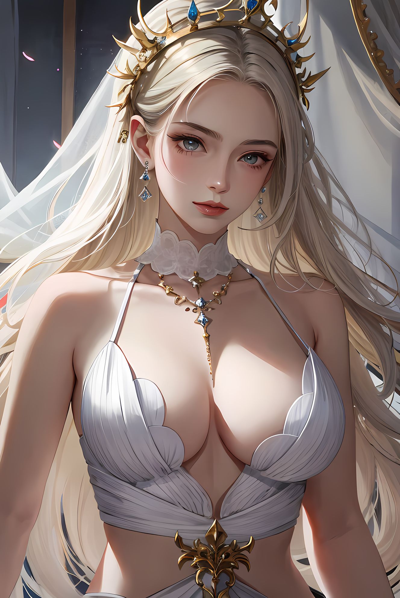 珠光宝气！插画图片壁纸